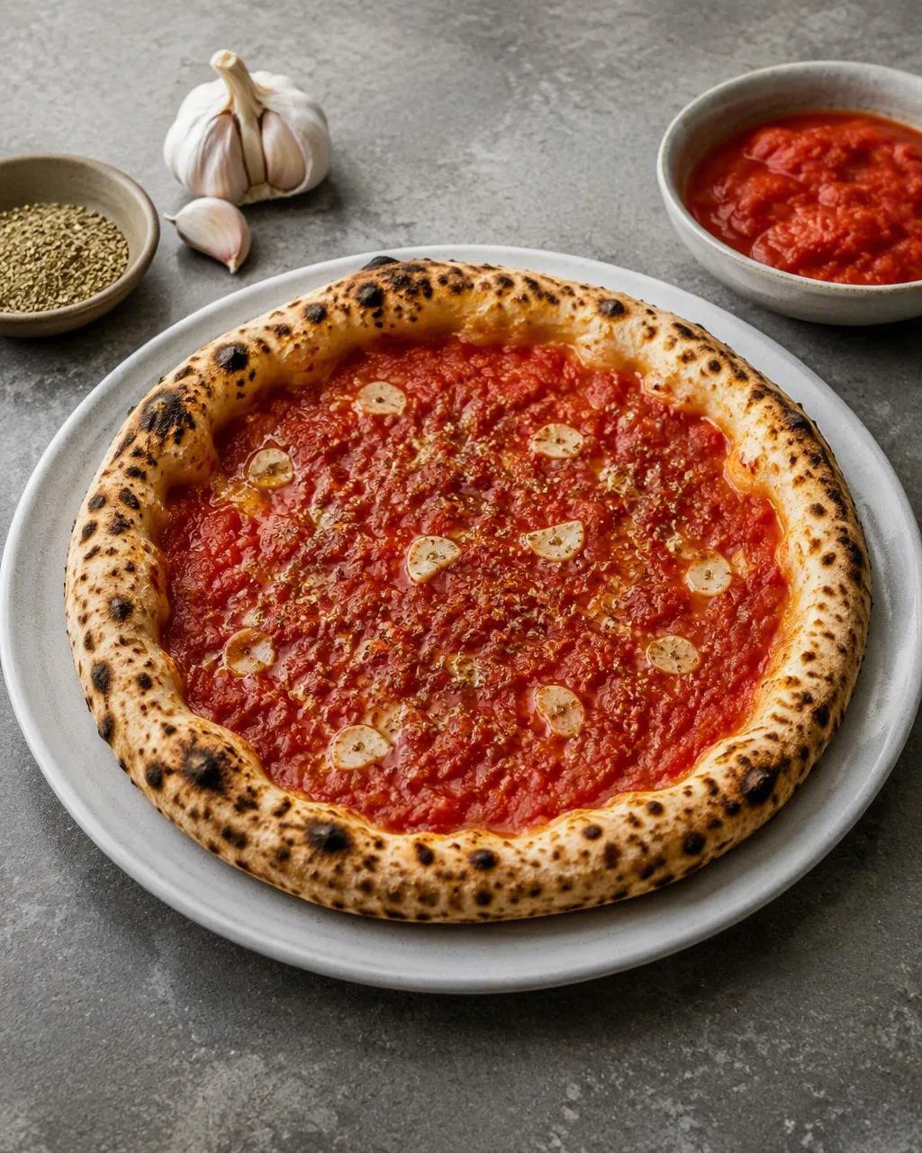 Pizza marinara