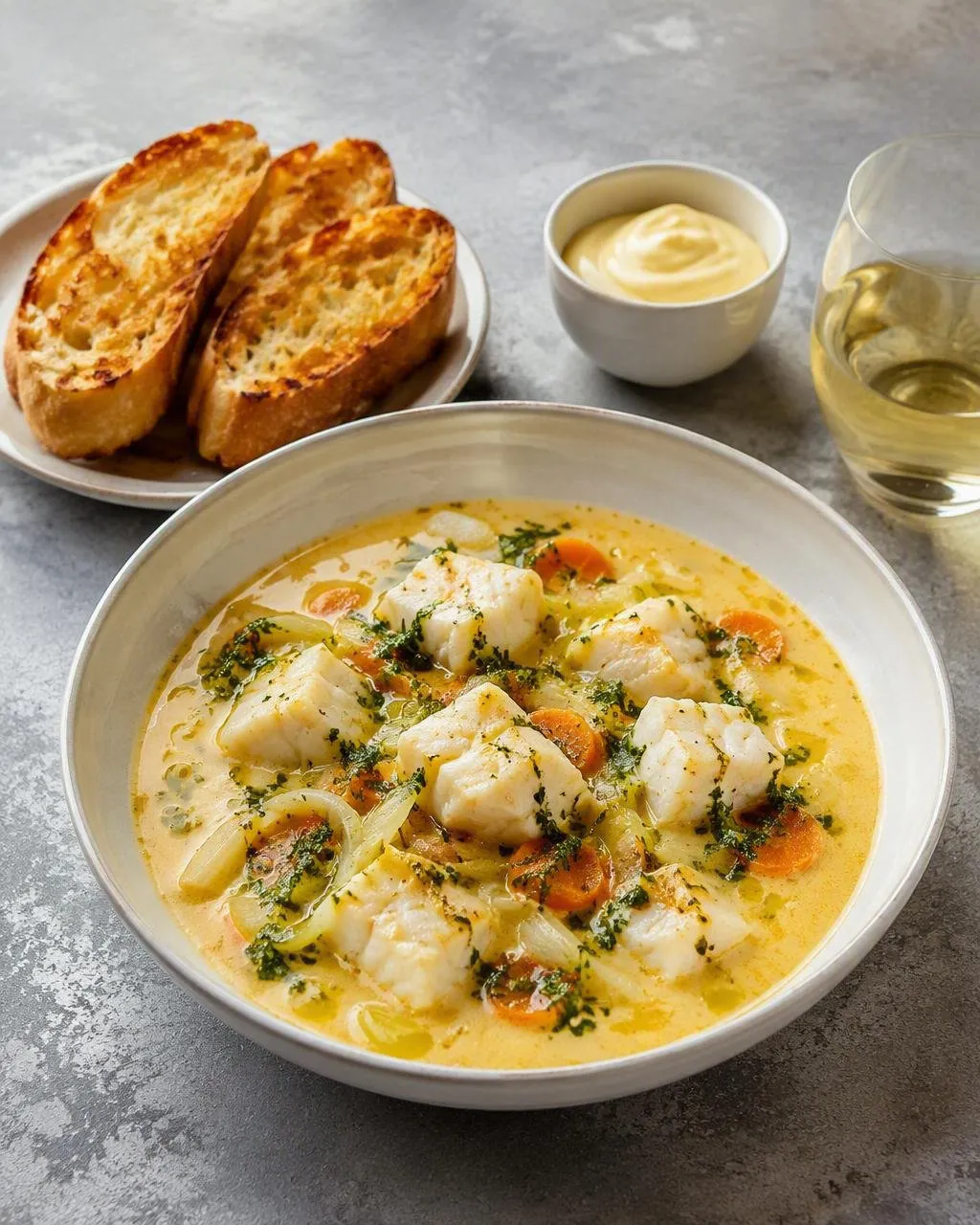 Bourride med aioli