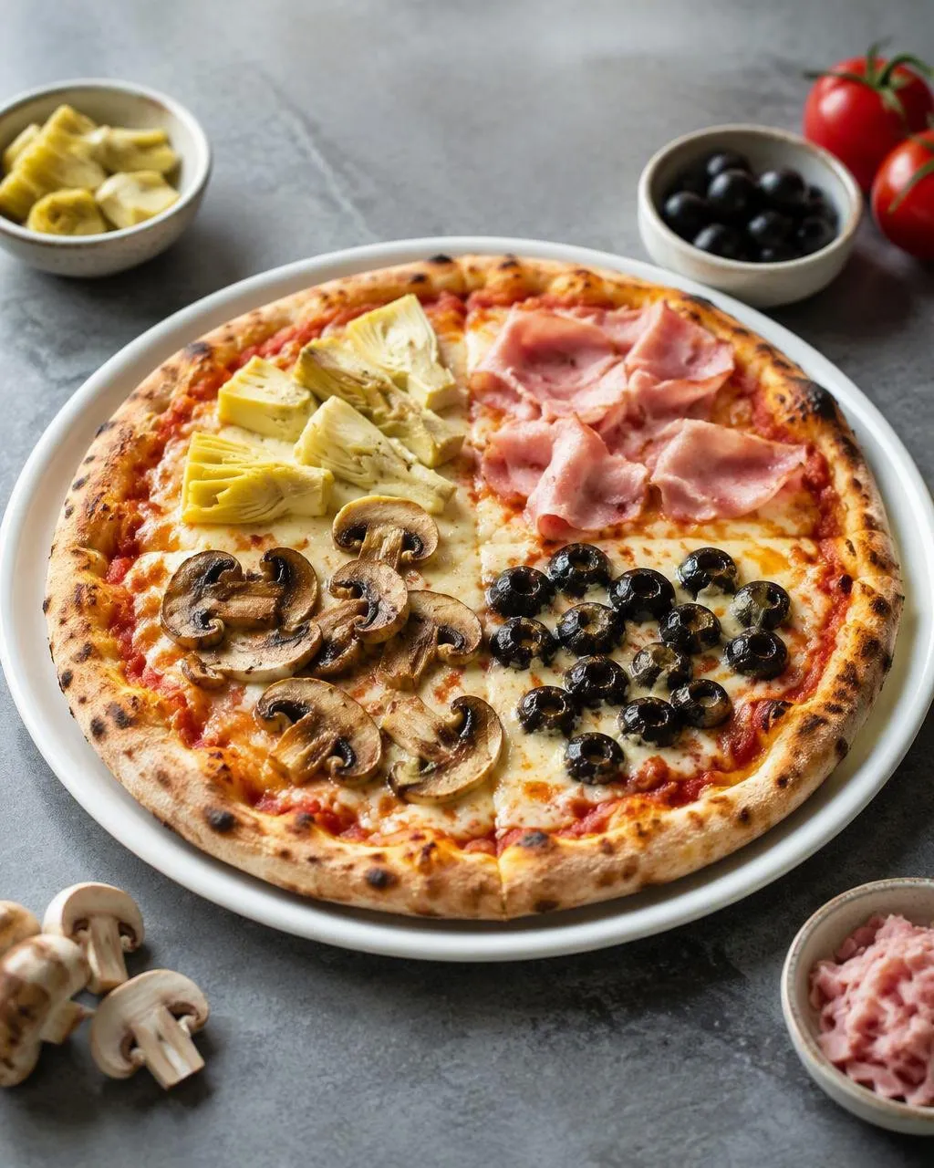Pizza quattro stagioni