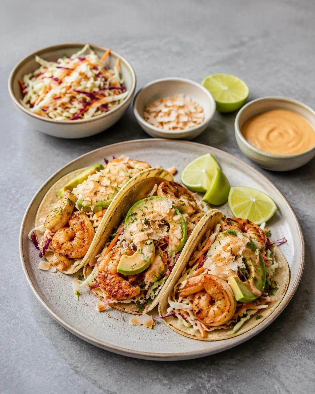 Räktacos med chipotlemajonnäs