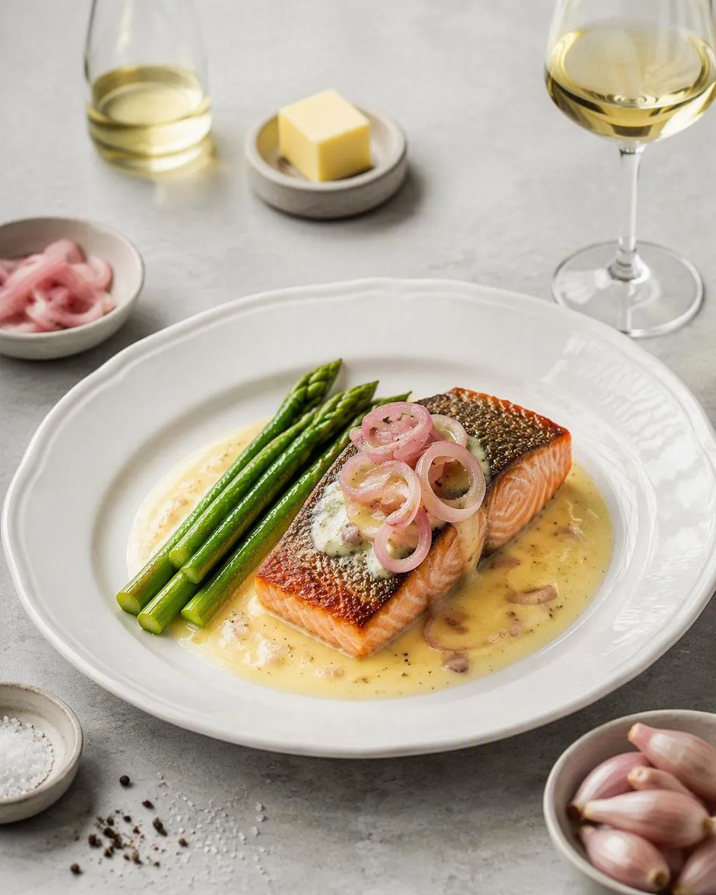 Lax med beurre blanc