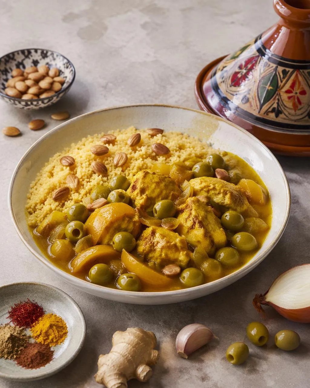 Kycklingtagine