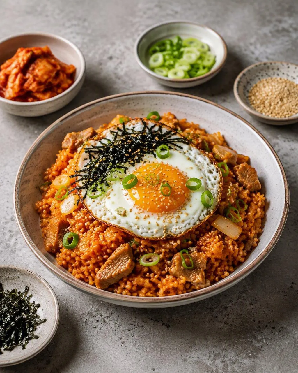 Kimchi-stekt ris