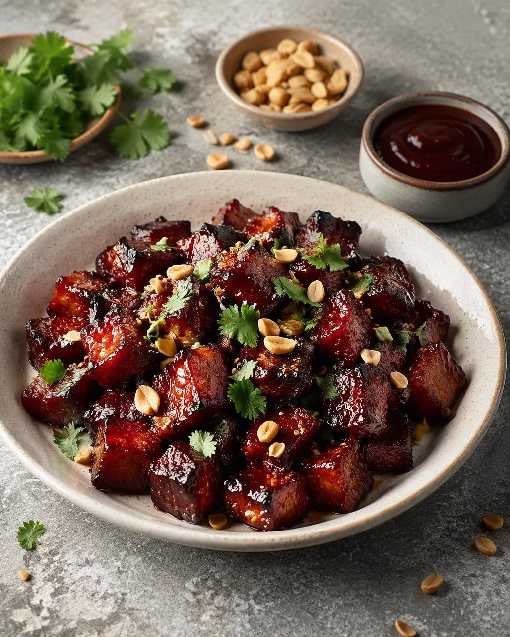 Pork belly burnt ends