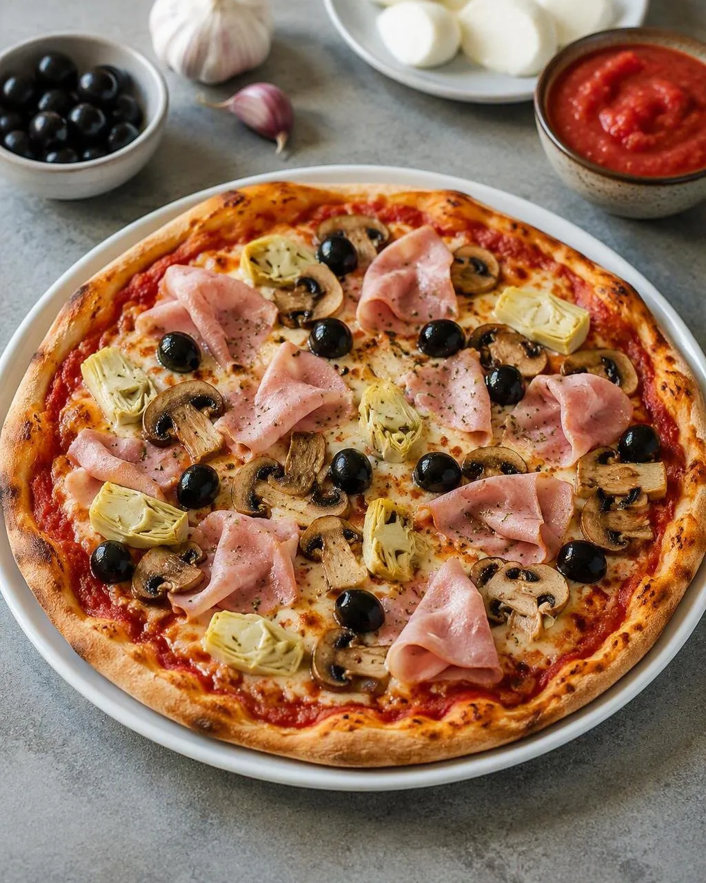 Pizza capricciosa