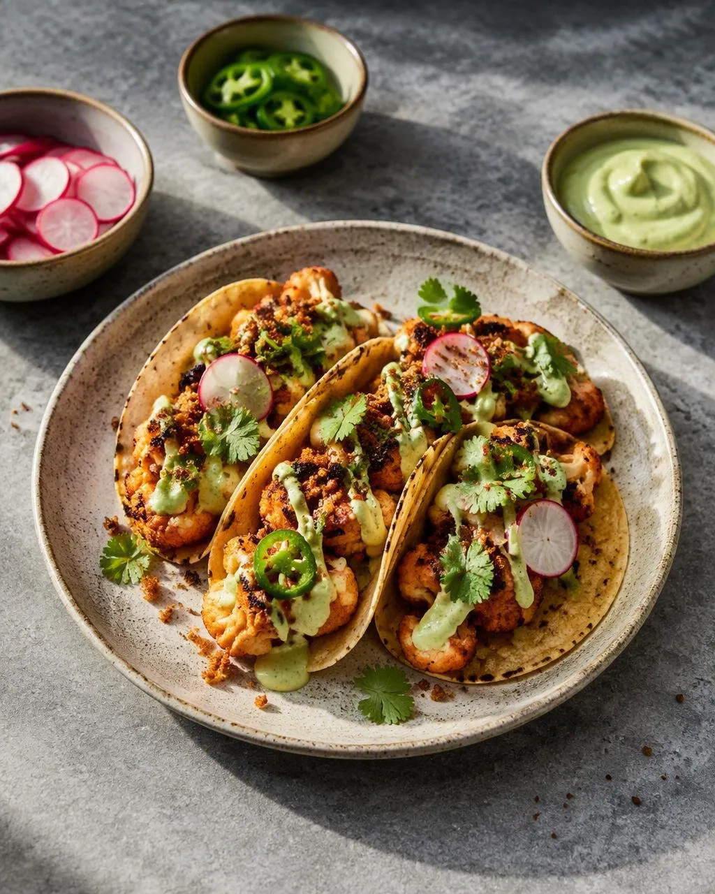 Blomkålstacos
