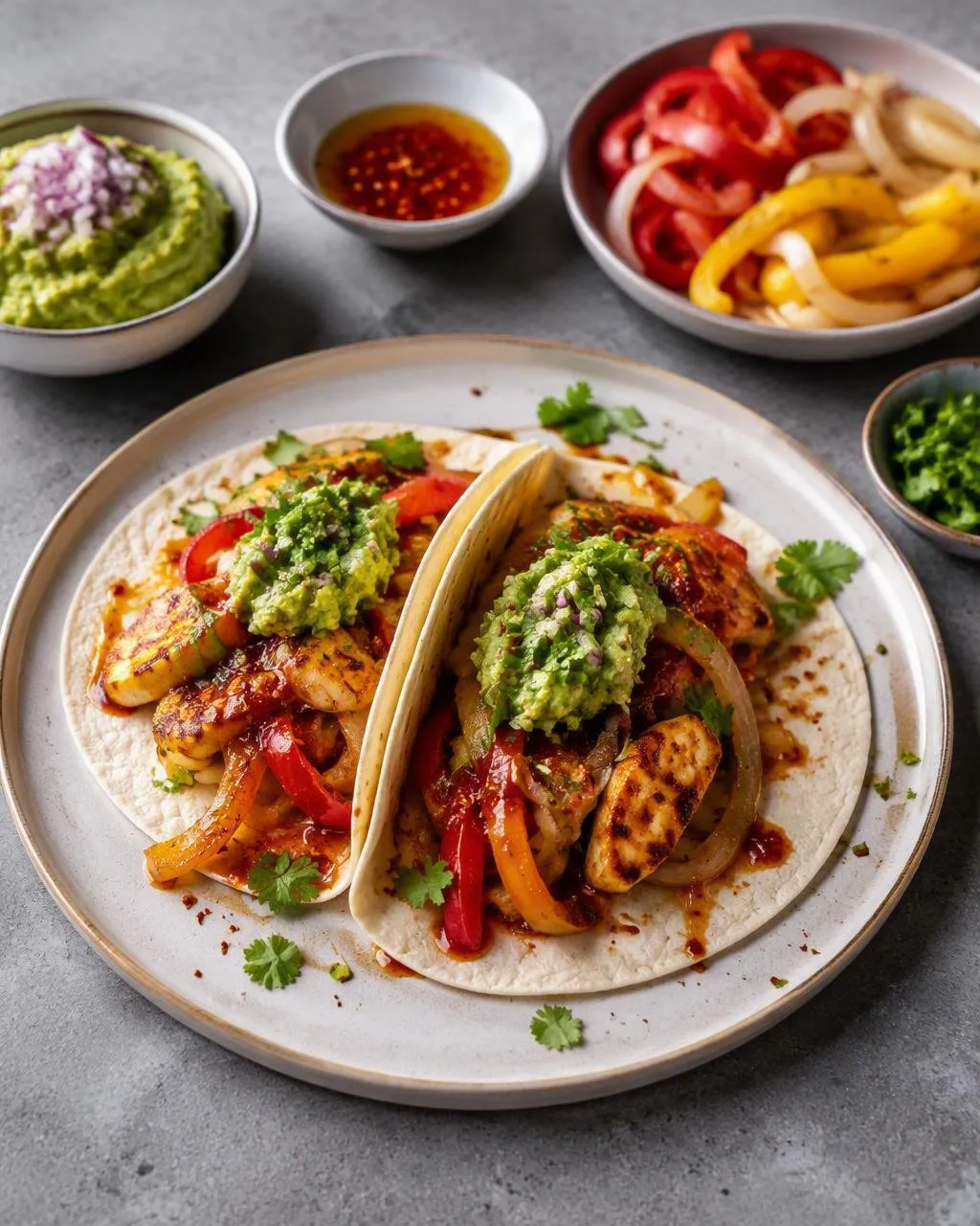 Halloumifajitas