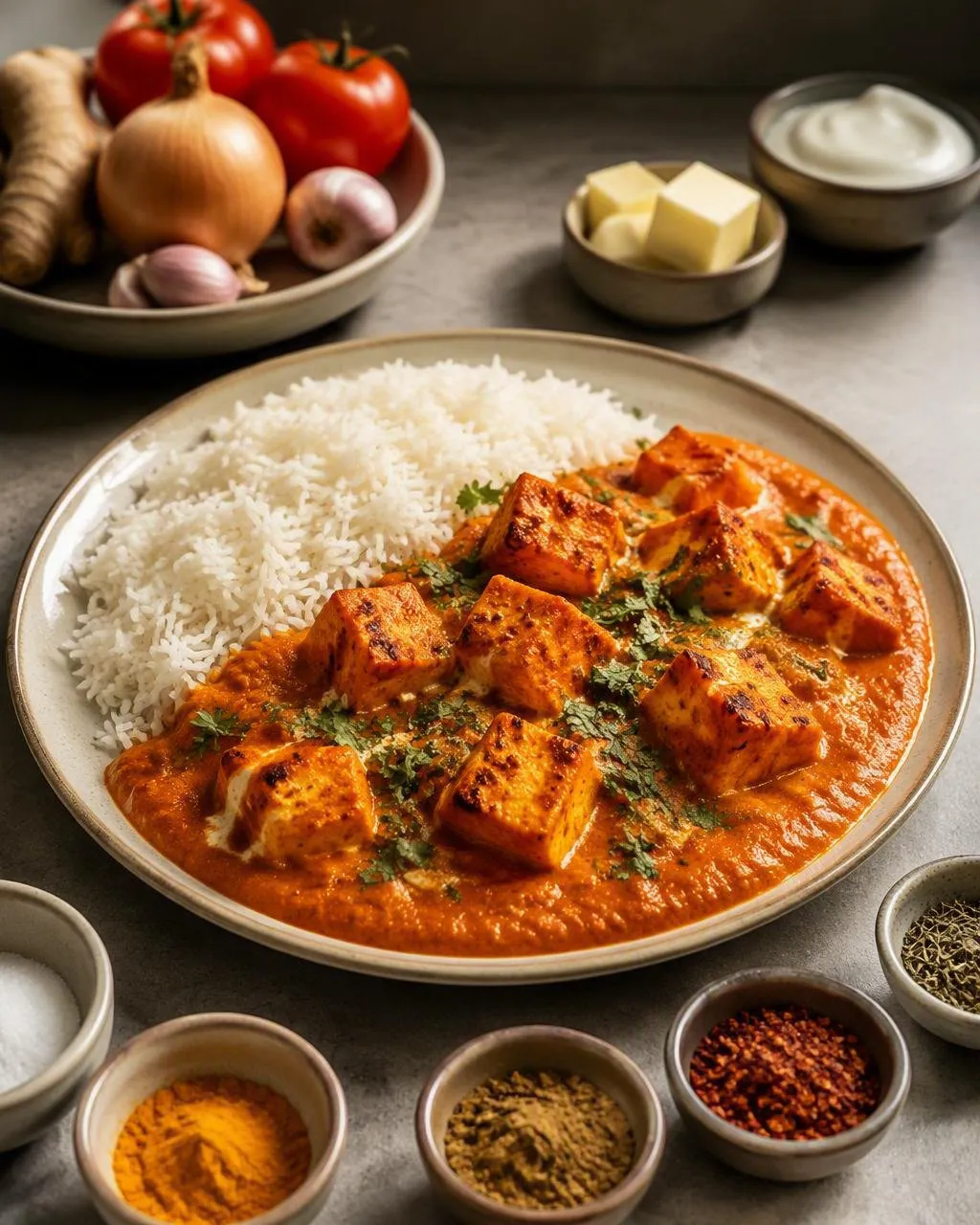 Paneer tikka masala