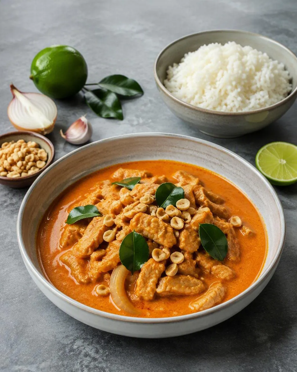 Panang curry med fläsk