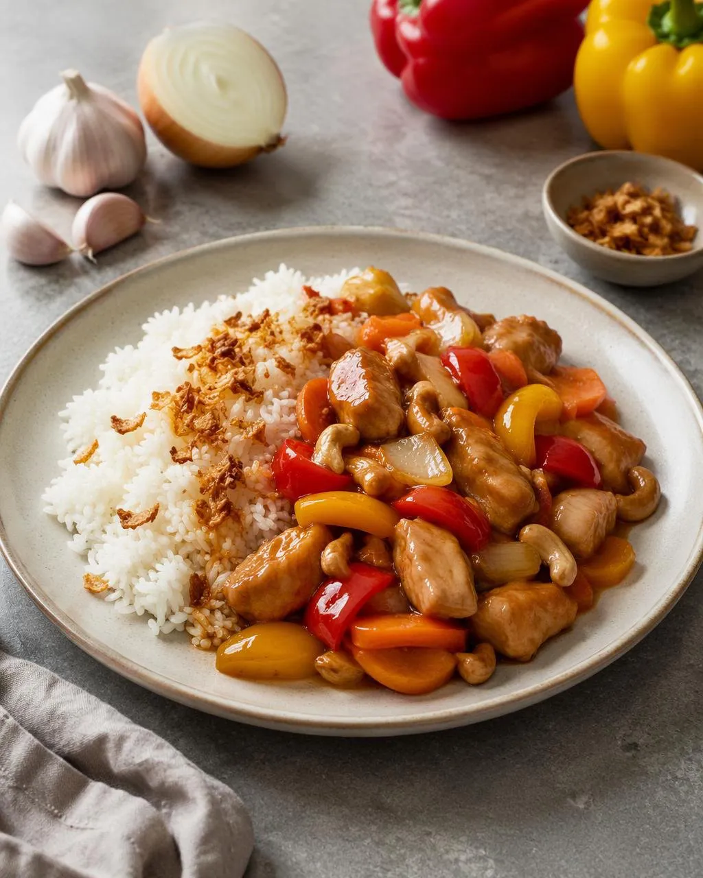 Kyckling cashew