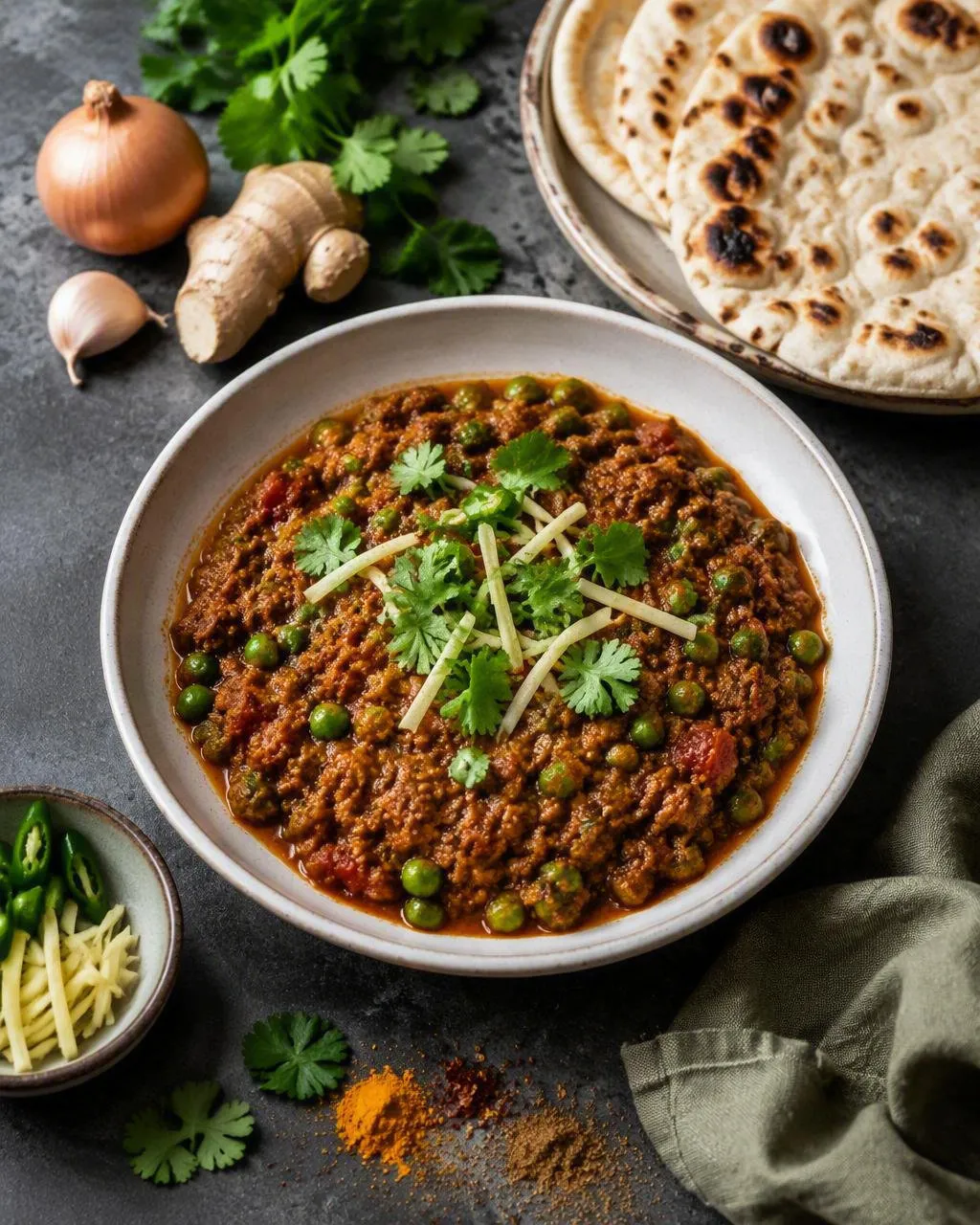 Keema med ärtor