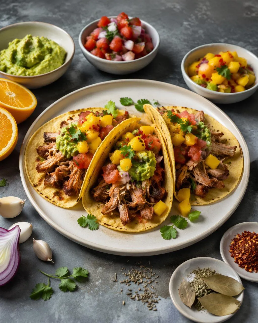 Tacos de carnitas