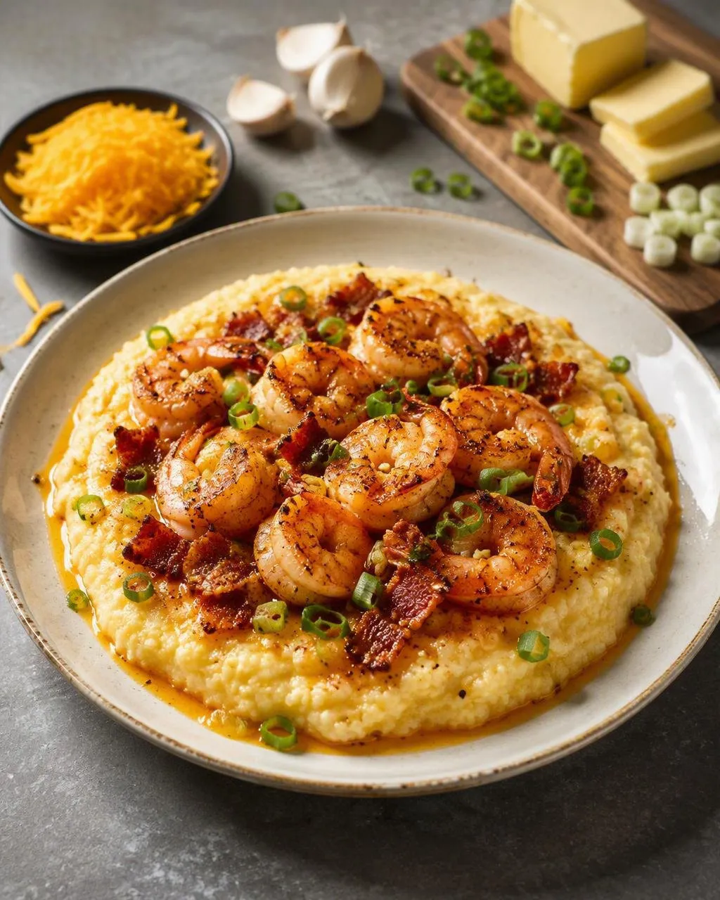 Shrimp and grits