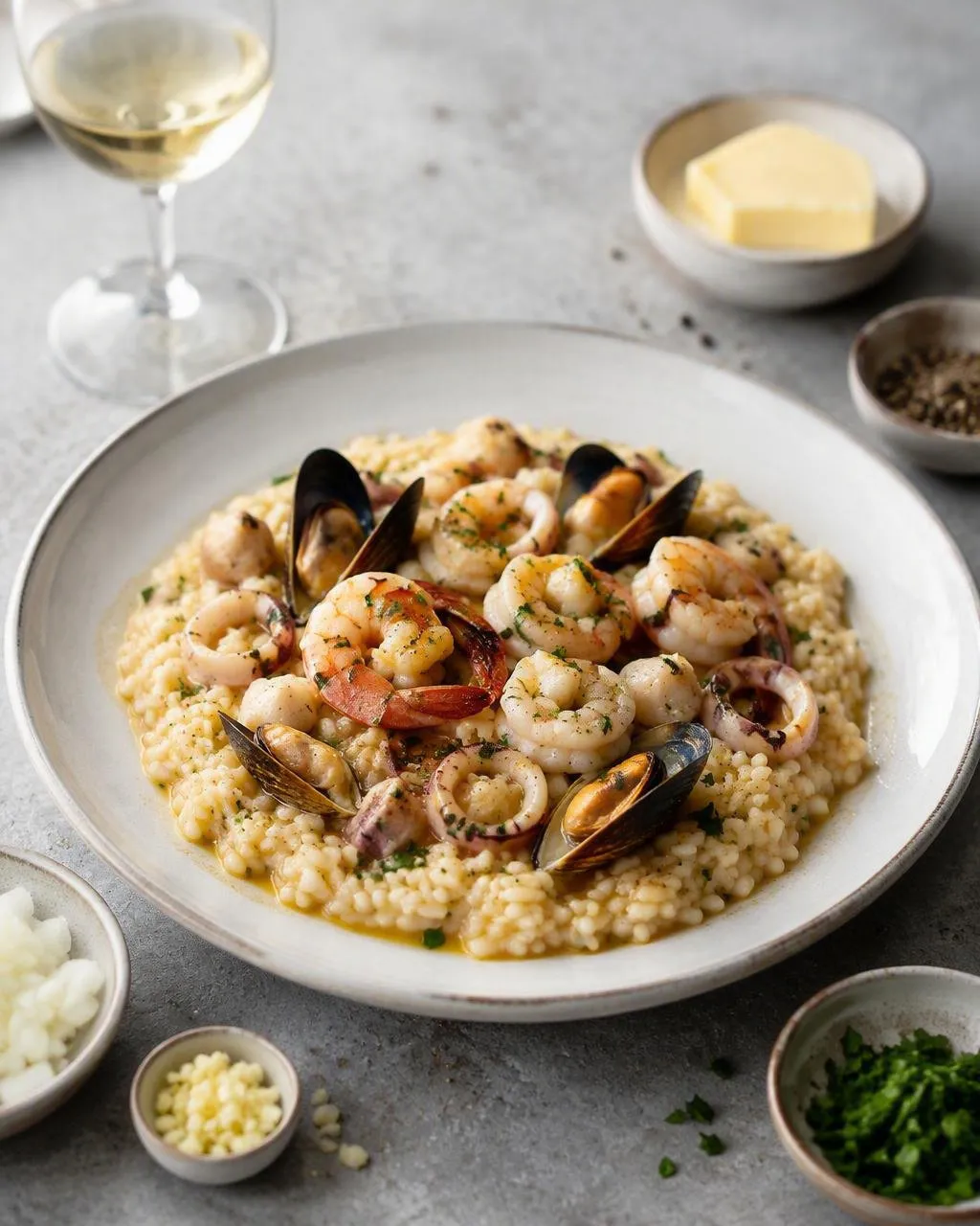Risotto alla pescatora