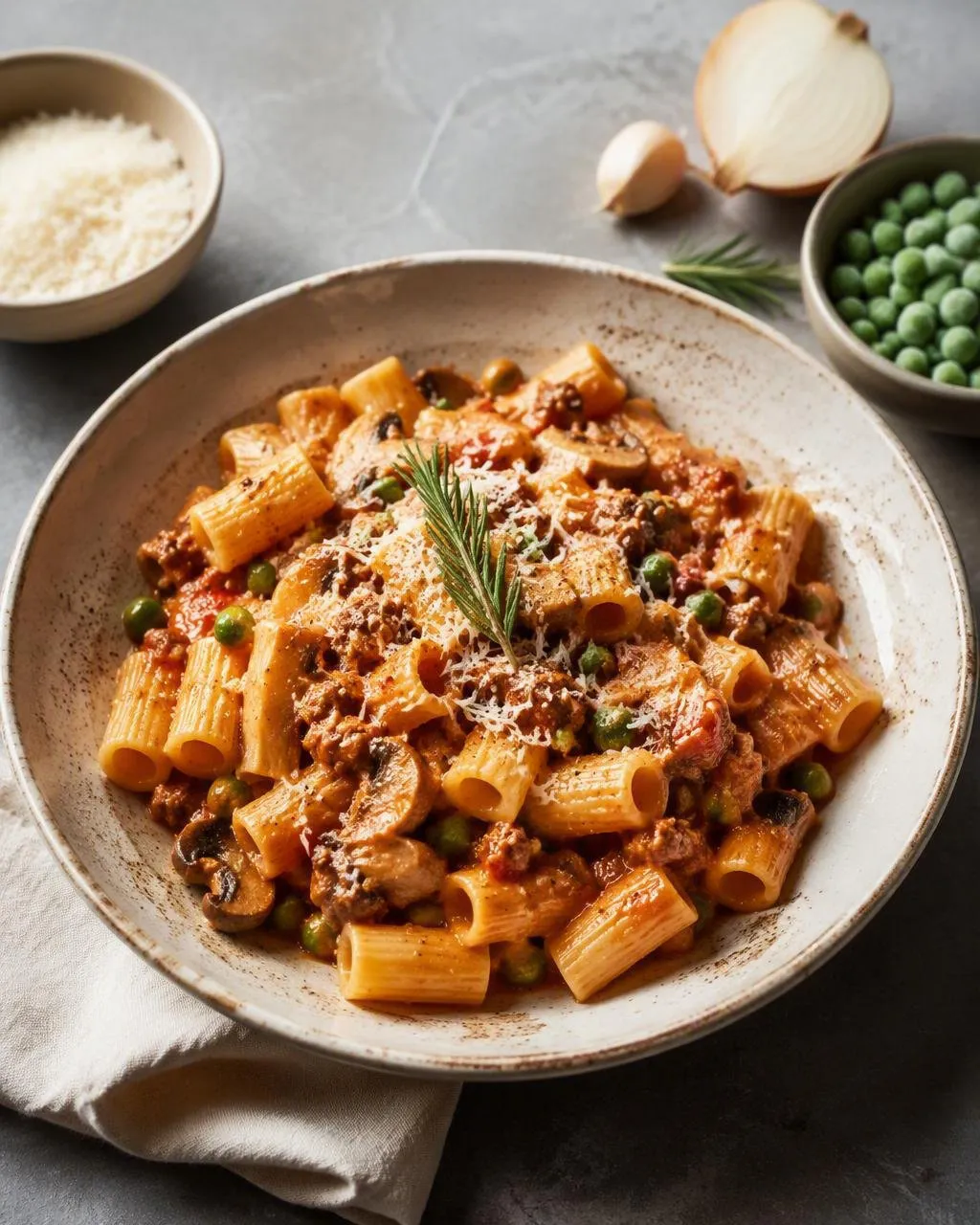 Pasta alla boscaiola