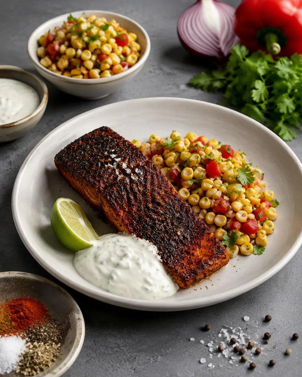 Blackened cajunlax