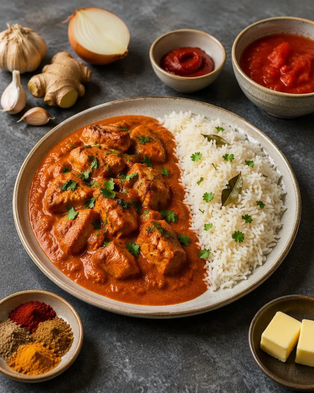 Kyckling tikka masala
