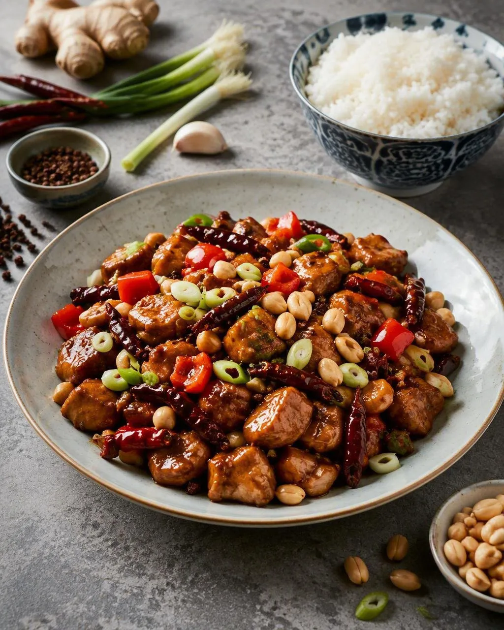 Kung pao med kyckling