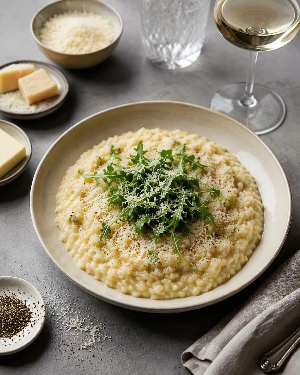 Risotto al limone
