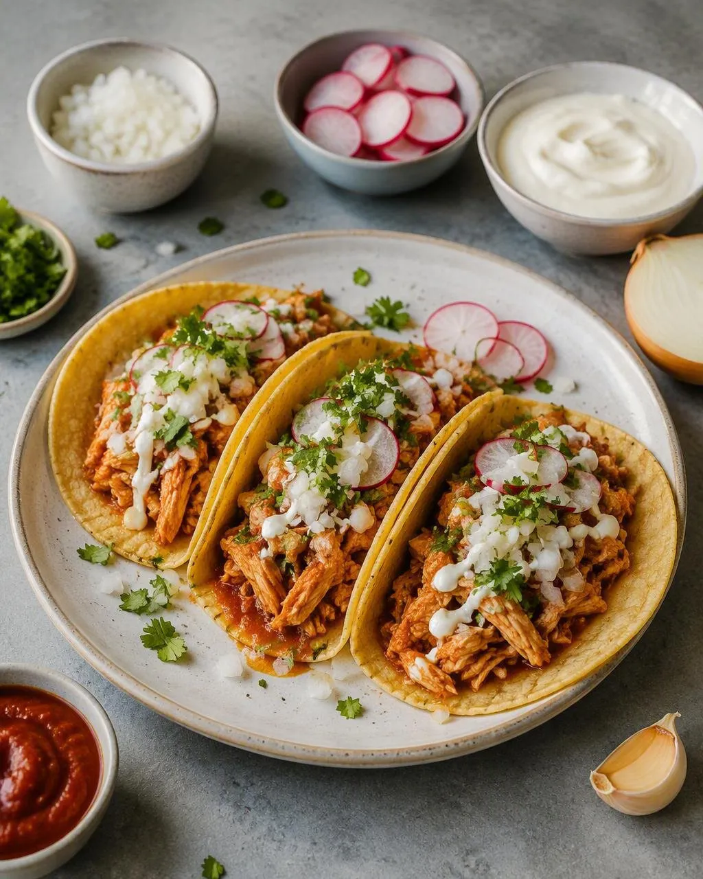 Tinga-tacos