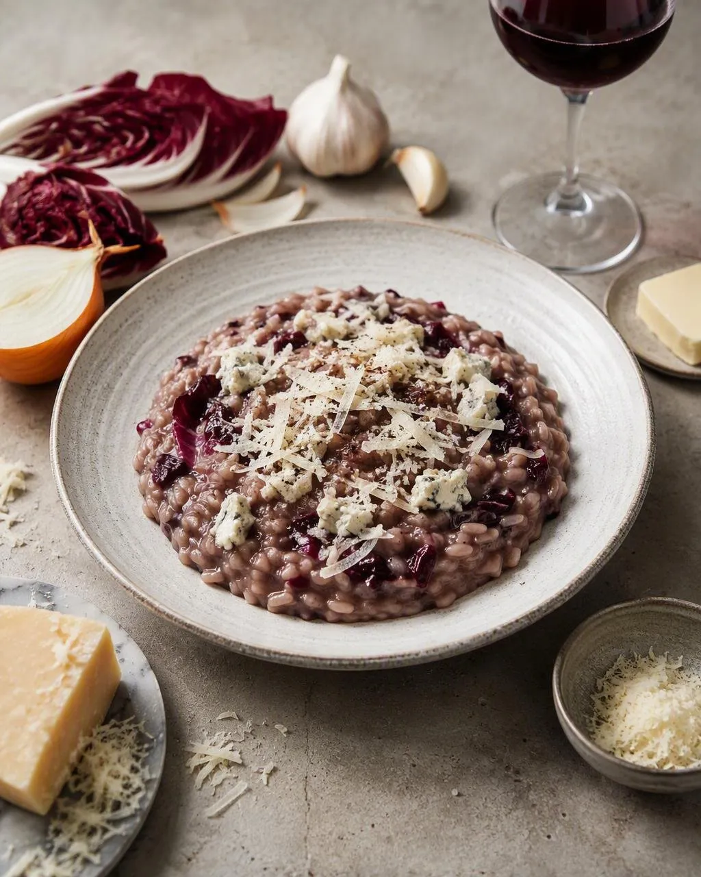 Risotto med radicchio
