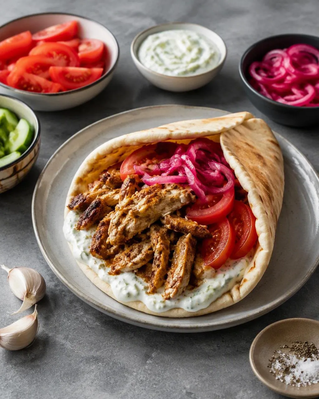 Kycklinggyros i ugn